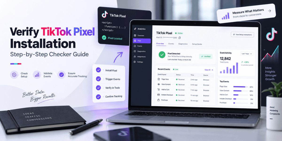 Tik Tok Pixel Checker Verify Your Pixel Step by Step