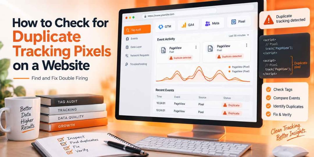 Duplicate Tracking Pixels Find & Fix Double Firing (1)