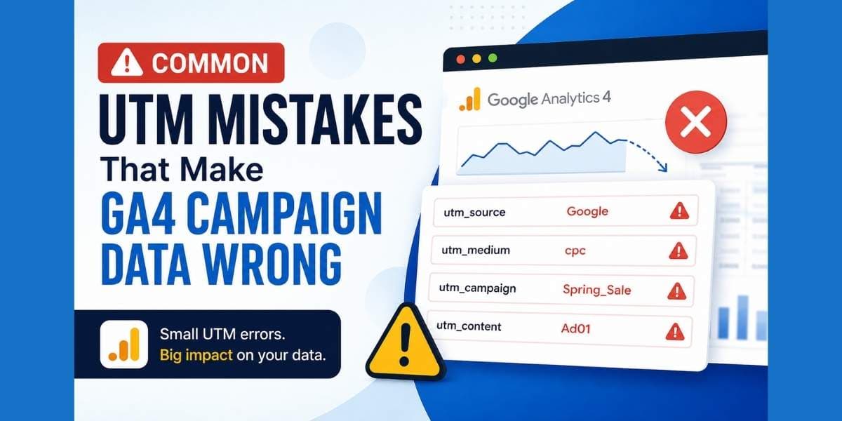 Utm Mistakes   Fix Wrong G A4 Campaign Data